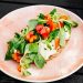 Delicious open-faced sandwich with fresh vegetables on whole grain bread, perfect for a healthy meal.
